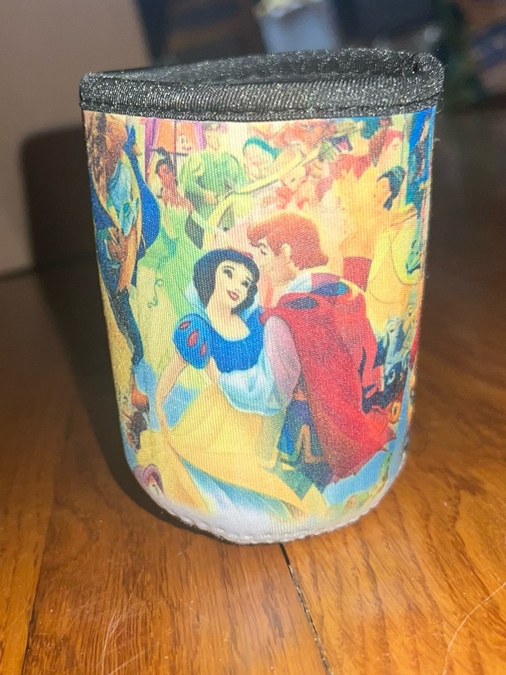 Handcrafted Disney Inspired Princess Print Can Cooler Sleeve - NEW